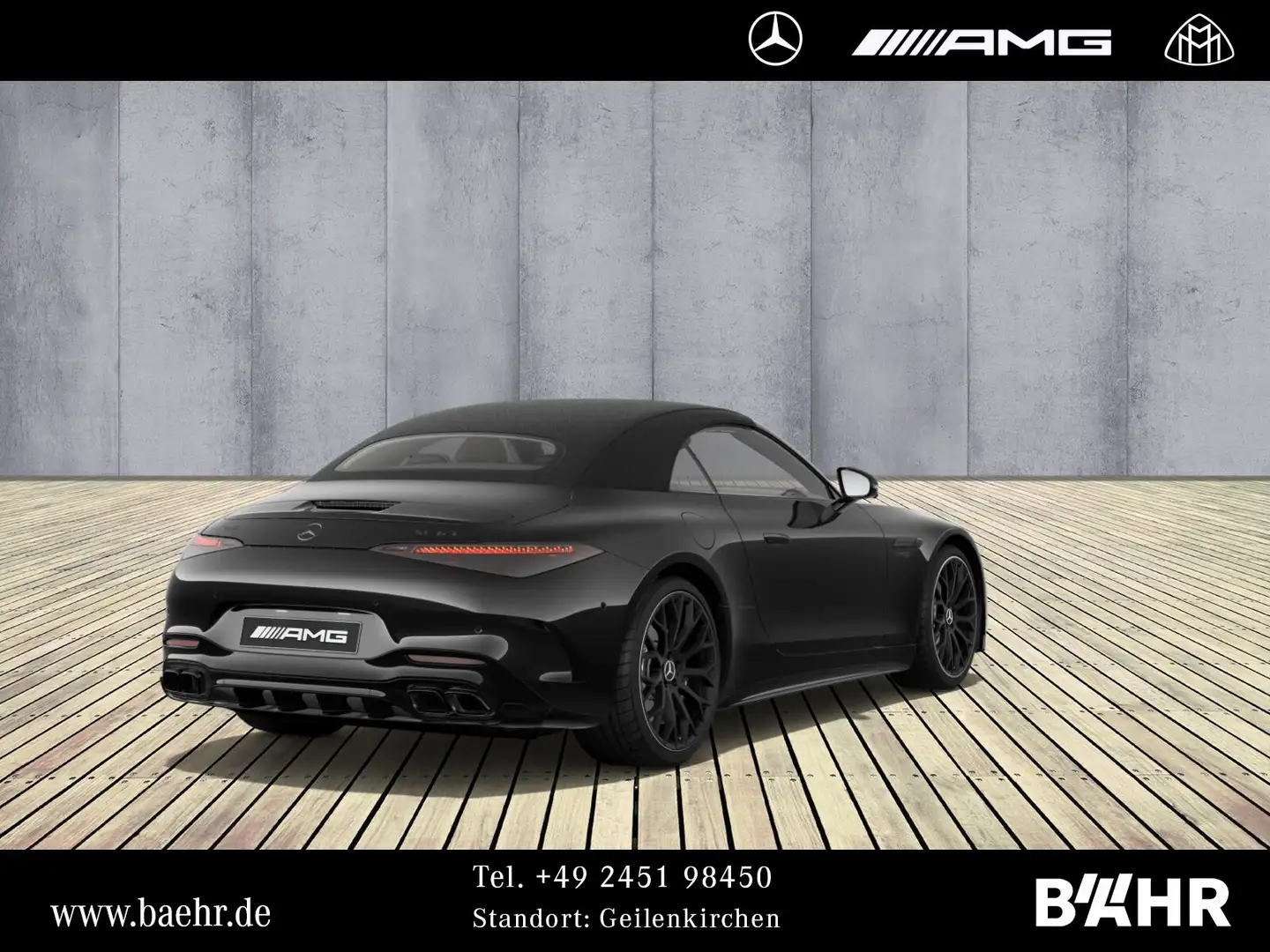 Mercedes-Benz SL 63 AMG SL 63 AMG 4M+ Night/Bumester/360°/Head-Up/LMR21" Schwarz - 2
