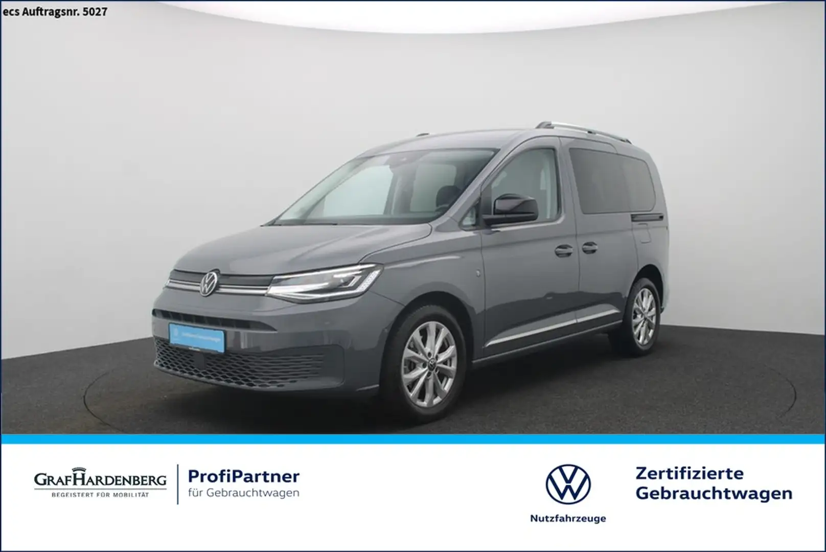Volkswagen Caddy 1.5 TSI DSG Style LED Navi ACC Grau - 1