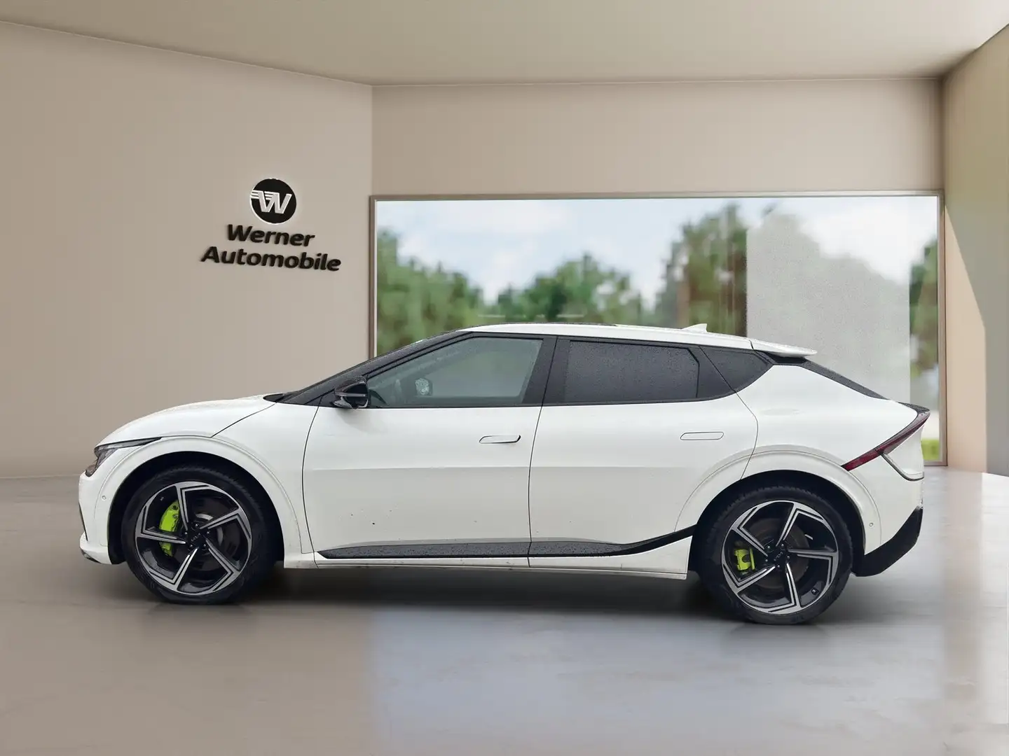 Kia EV6 Elektro 77,4 kWh GT 4WD Schiebedach Bílá - 2
