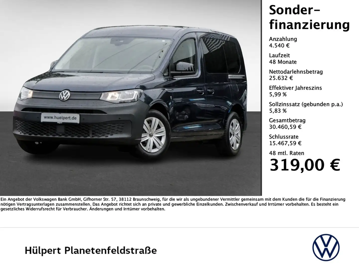 Volkswagen Caddy 2.0 Kombi CAM NAVI SITZHEIZUNG TEMPOMAT Blu/Azzurro - 1