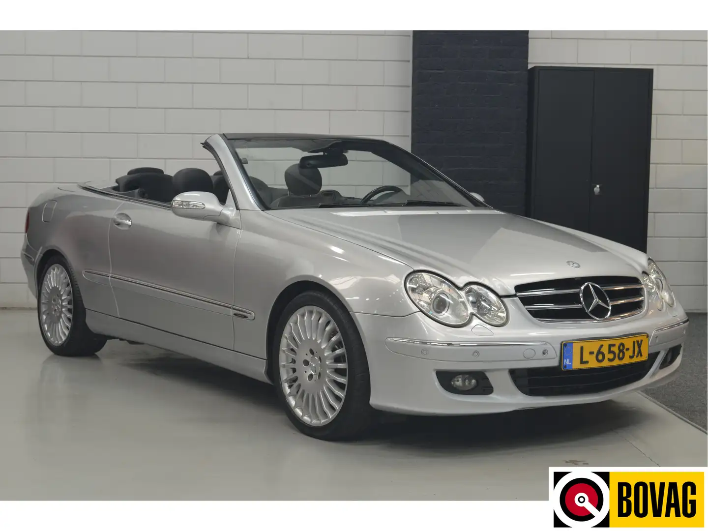 Mercedes-Benz CLK 280 Cabrio Avantgarde // LEDER // CARPLAY // CRUISE // Gris - 1