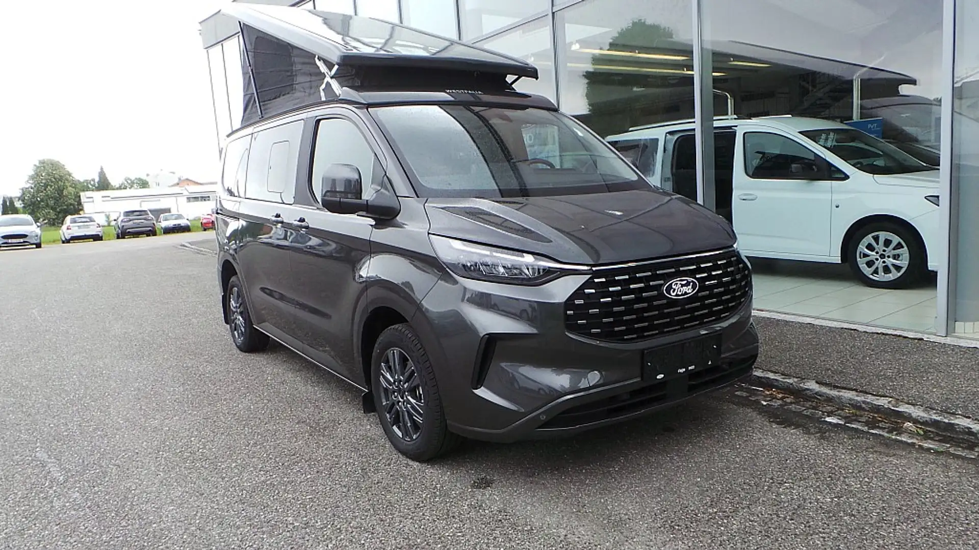 Ford Tourneo Custom Nugget Camper 2,0 EcoBlue 320 L1H1 Titanium Grau - 1