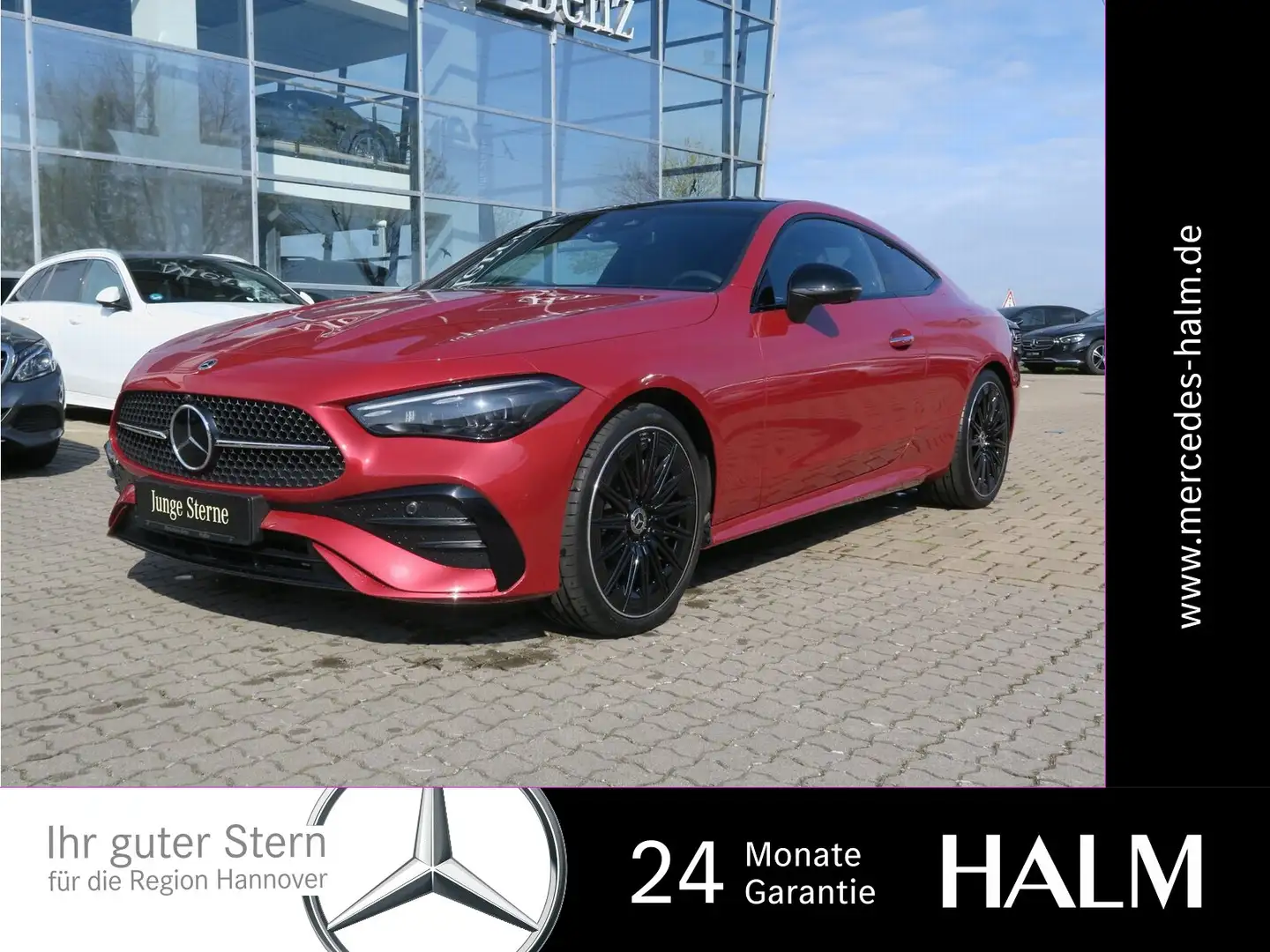 Mercedes-Benz CLE 200 AMG Line Premium Night Fahrass-Paket 20" Rouge - 1