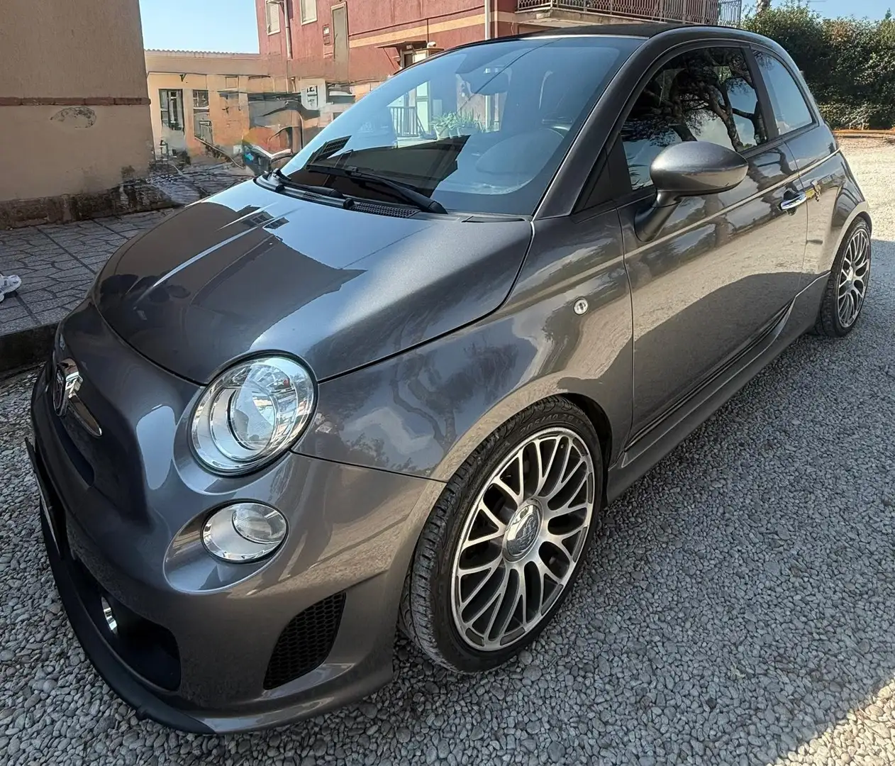 Abarth 500 500/595 1.4 16v t. t-jet (custom)140cv mta E6 Gris - 1