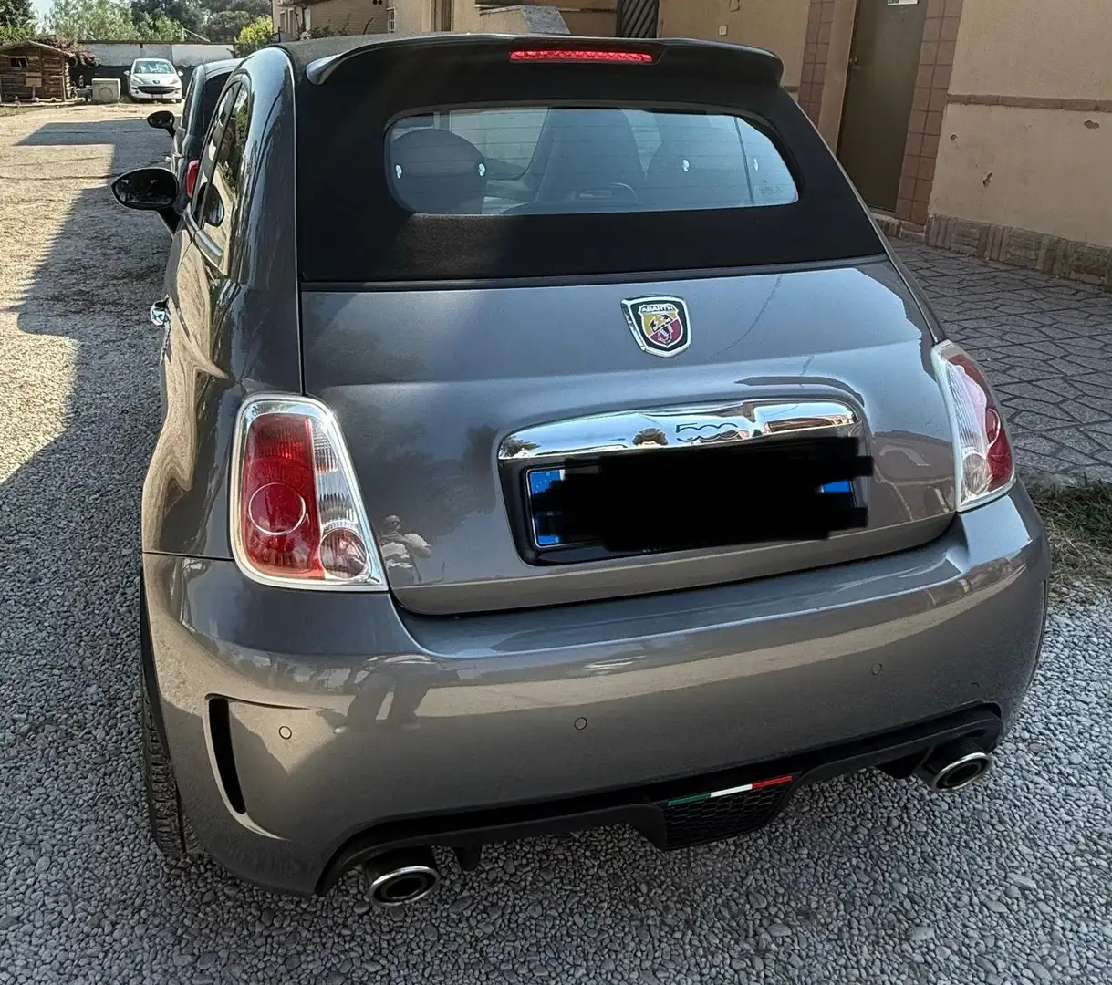 Abarth 500 500/595 1.4 16v t. t-jet (custom)140cv mta E6 Gris - 2