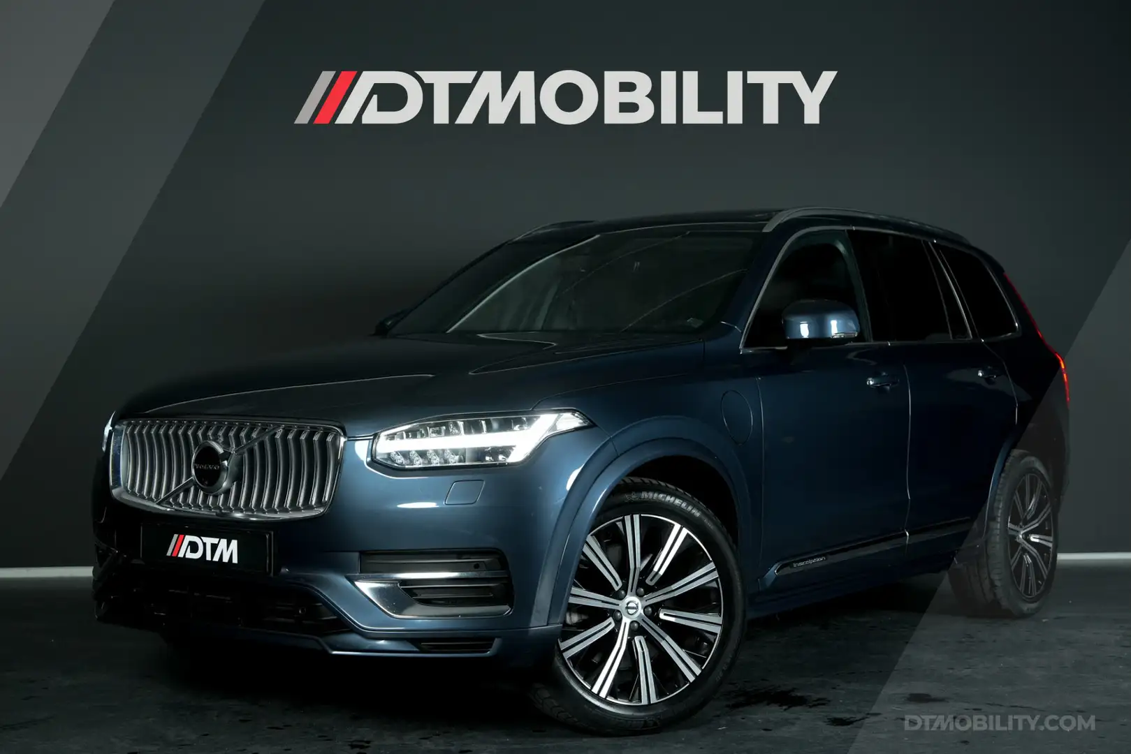Volvo XC90 2.0 T8 AWD Inscription Intro | VOL | Luchtvering | Bleu - 1
