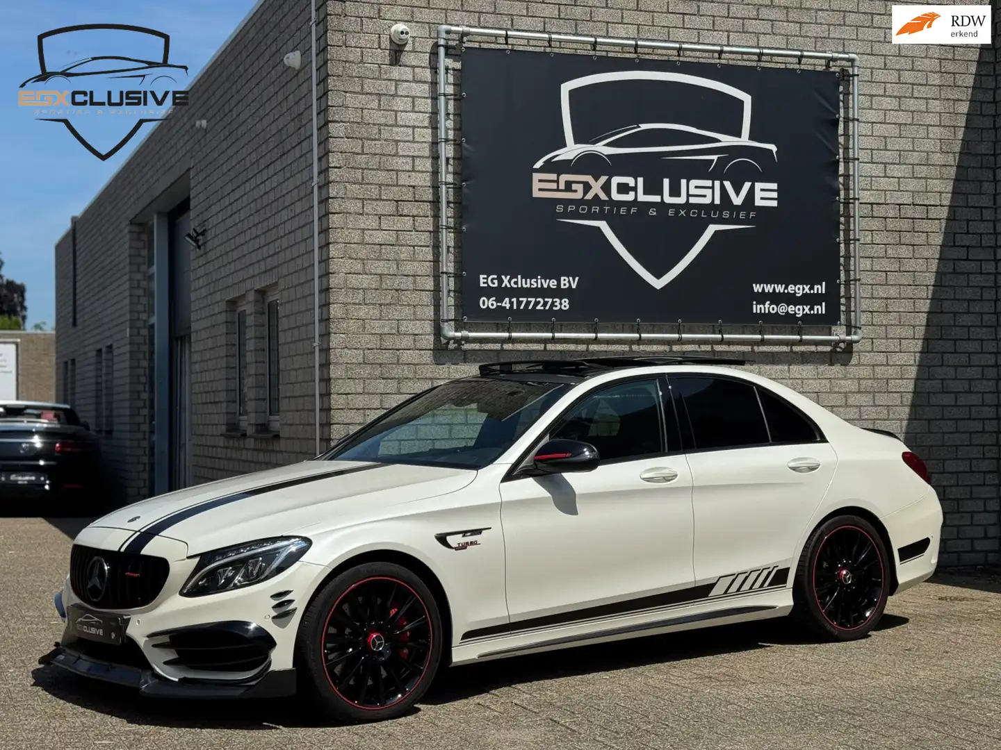 Mercedes-Benz C 43 AMG C43 4MATIC PANO | KEYLESS | BLINDSPOT | HEADUP | C Bianco - 1