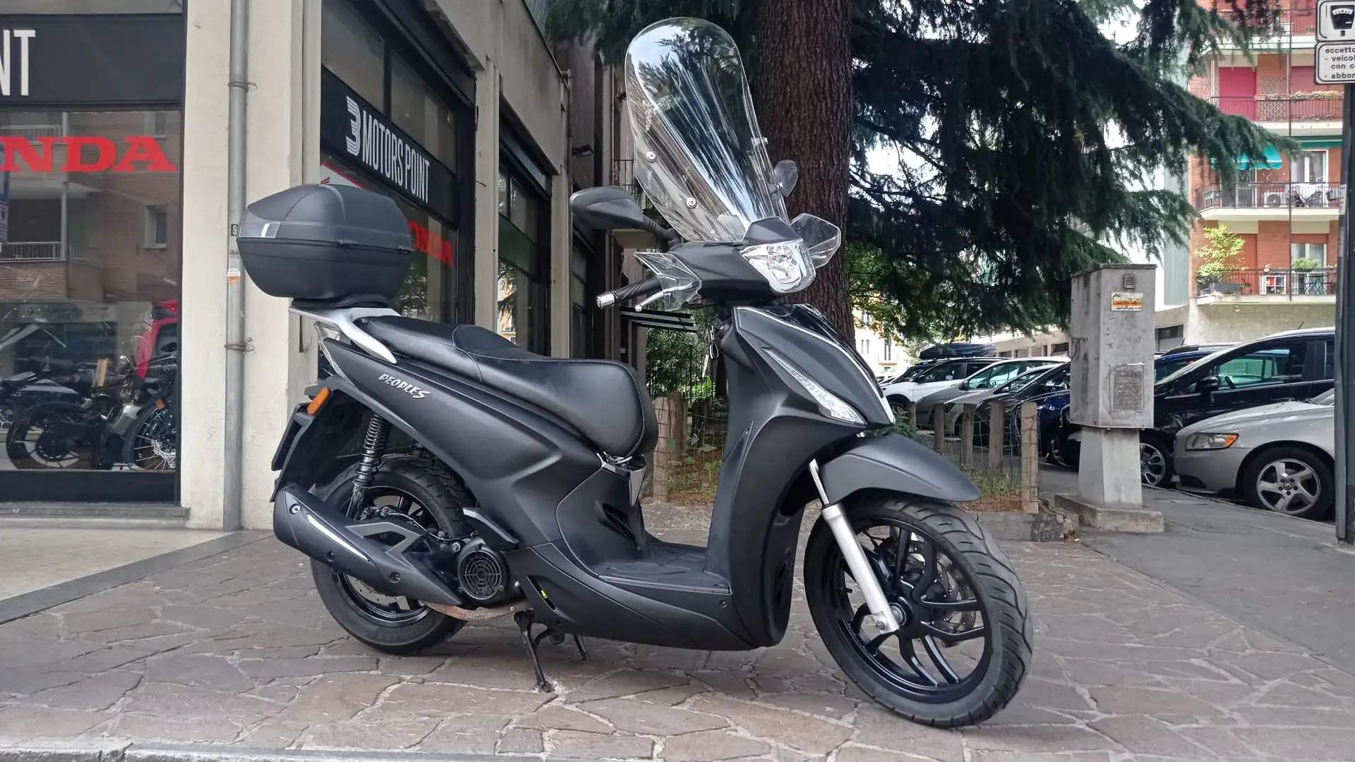 Kymco People S 200i Siyah - 1