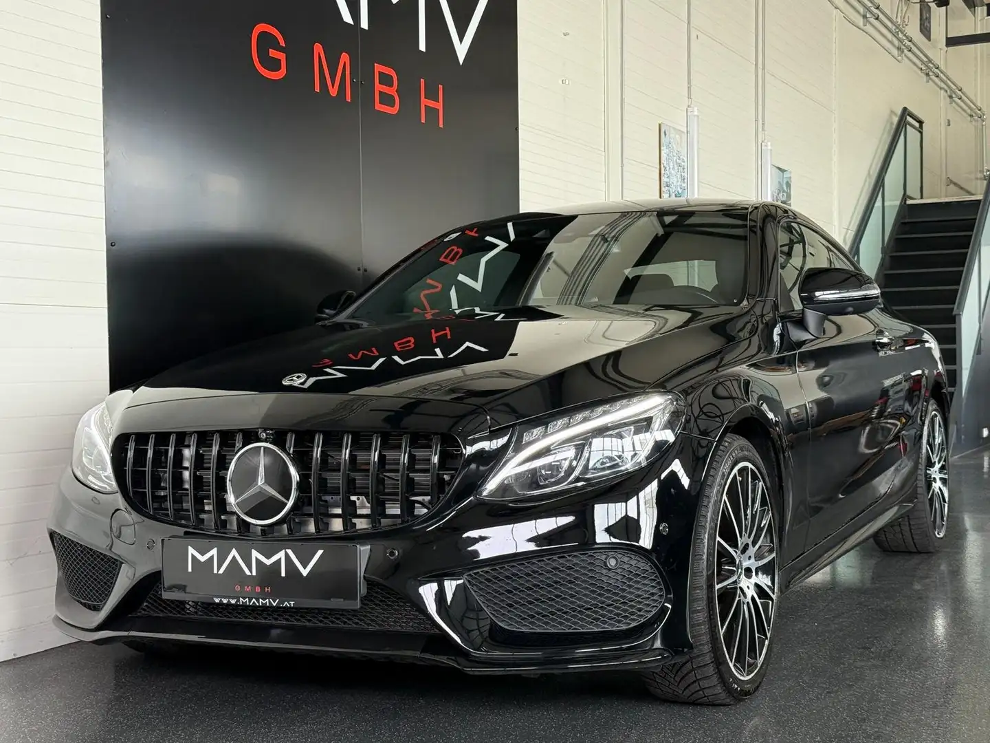 Mercedes-Benz C 250 d Coupe 4Matic Amg Sportpaket Finanzierung Schwarz - 1