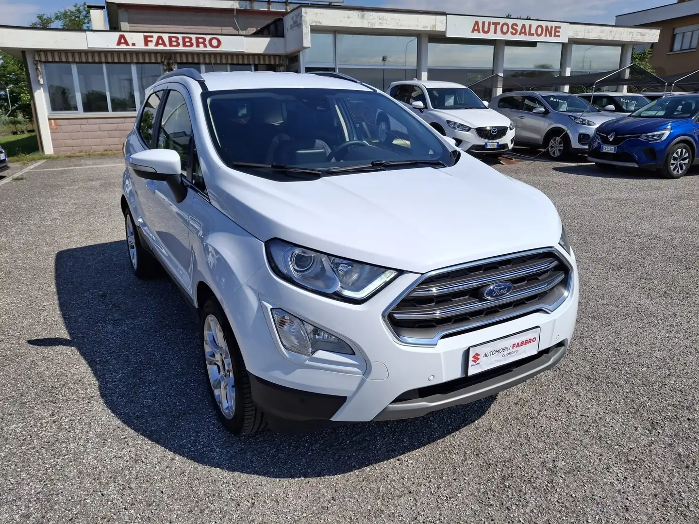Ford EcoSport 1.0 ECOBOOST 125 CV TITANIUM Blanc - 1
