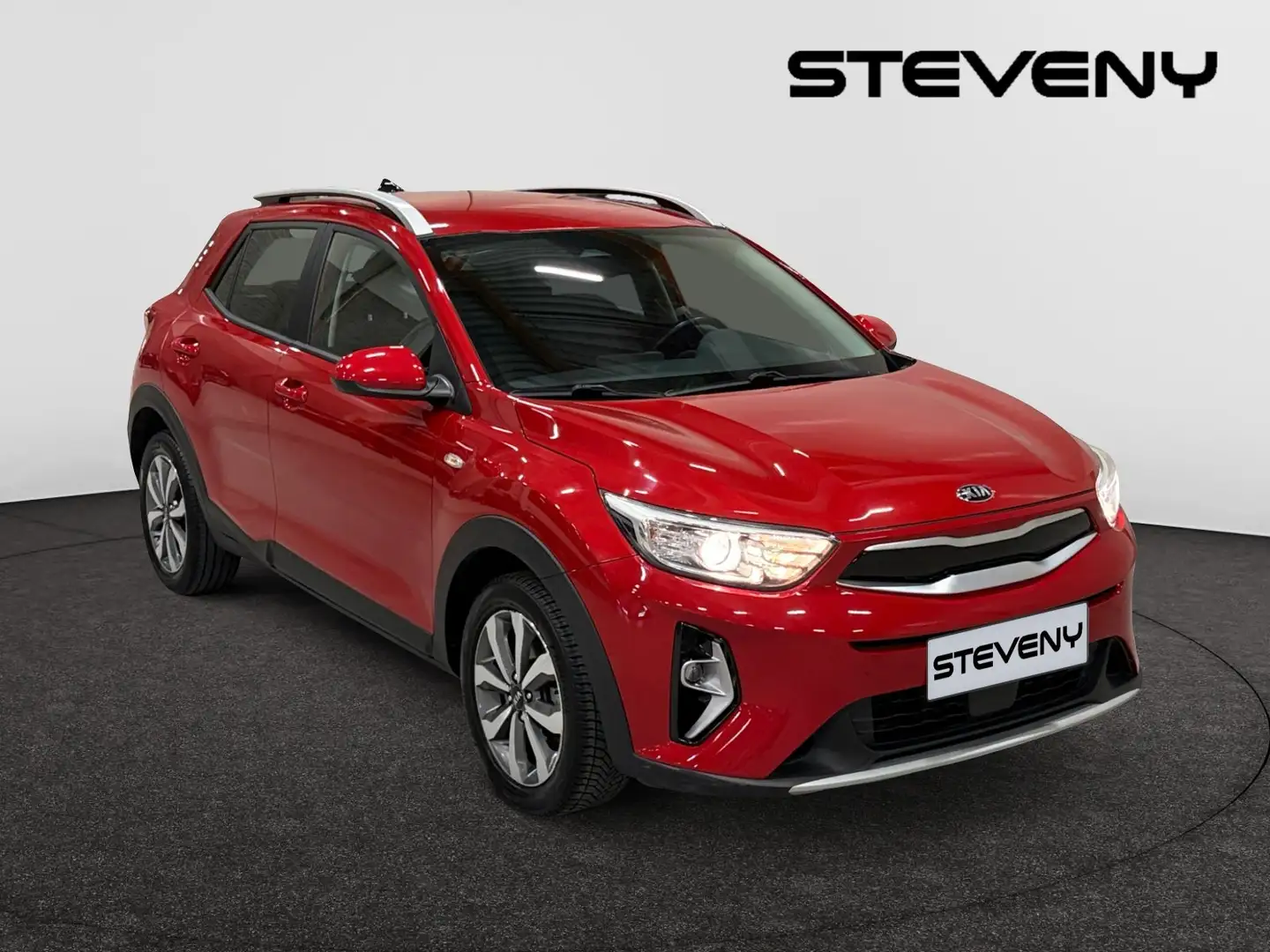 Kia Stonic MUST 1.0T 100CV ISG *GPS*CAMERA*CLIM* Rouge - 2