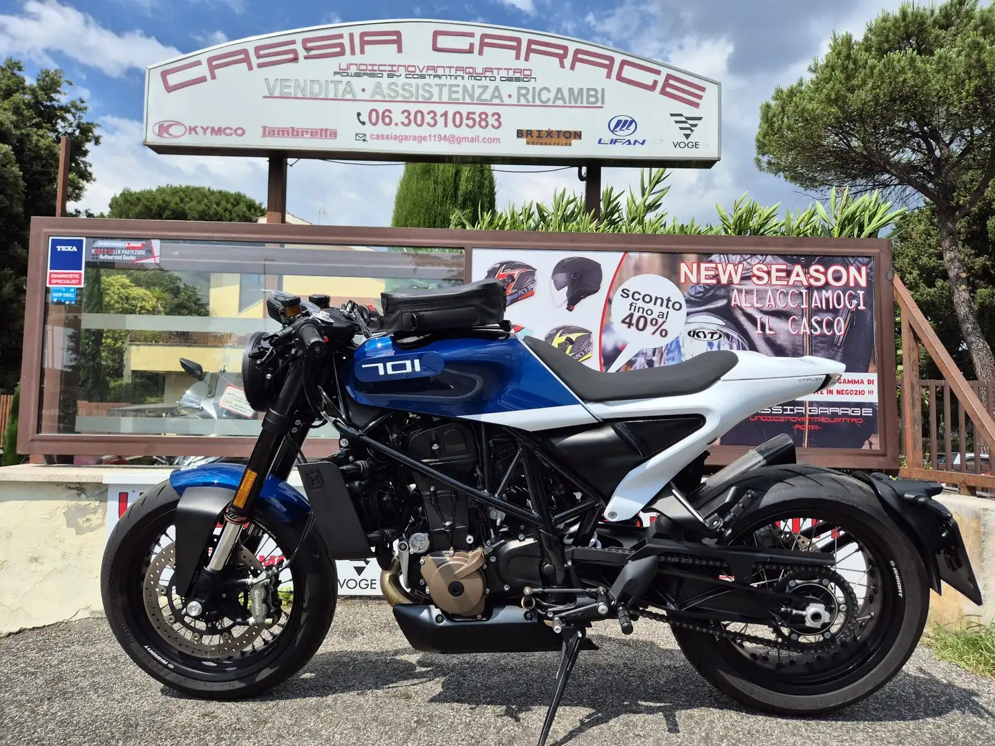 Husqvarna Vitpilen 701 Blauw - 2