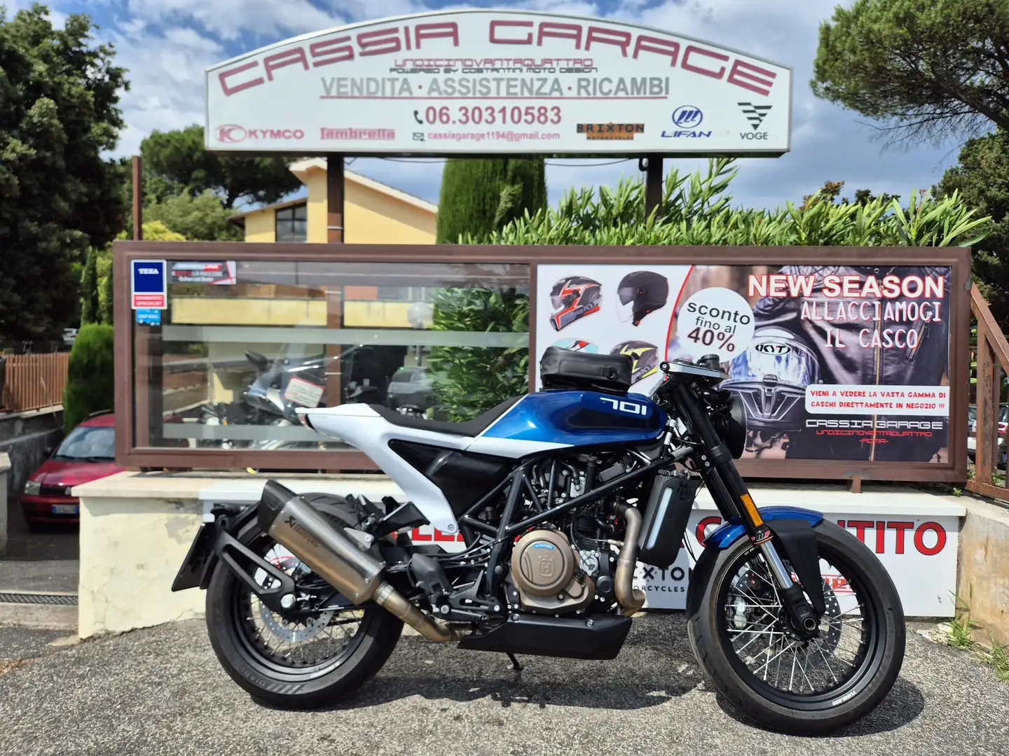 Husqvarna Vitpilen 701 Blauw - 1
