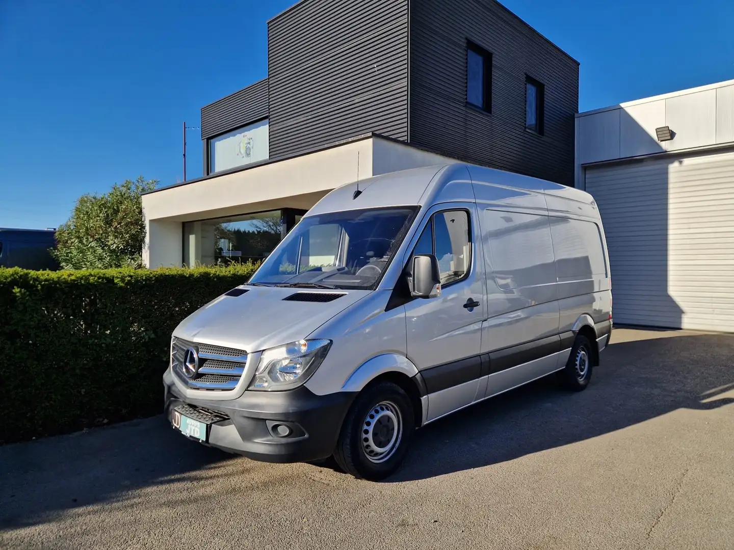 Mercedes-Benz Sprinter 319 CDI V6 Automaat 3500 kg trekken Camera Navi Argent - 1