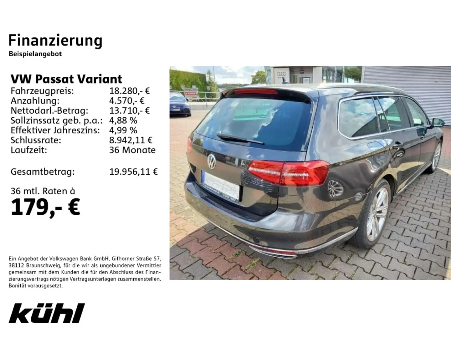 Volkswagen Passat Variant GTE 1.4 TSI DSG LED/ACC/Stanhzg./ Grau - 2