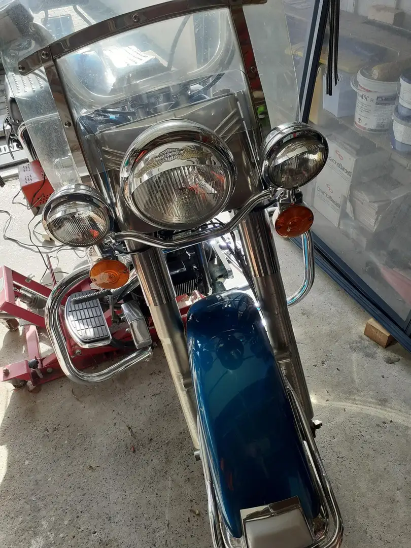 Harley-Davidson Heritage Softail Blauw - 1