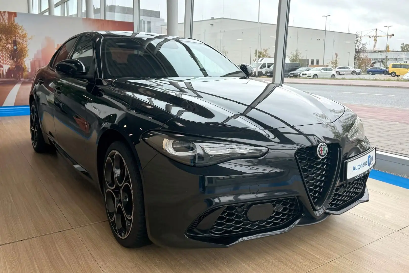Alfa Romeo Giulia Veloce Q4 Panorama Top Ausstattung! Schwarz - 1