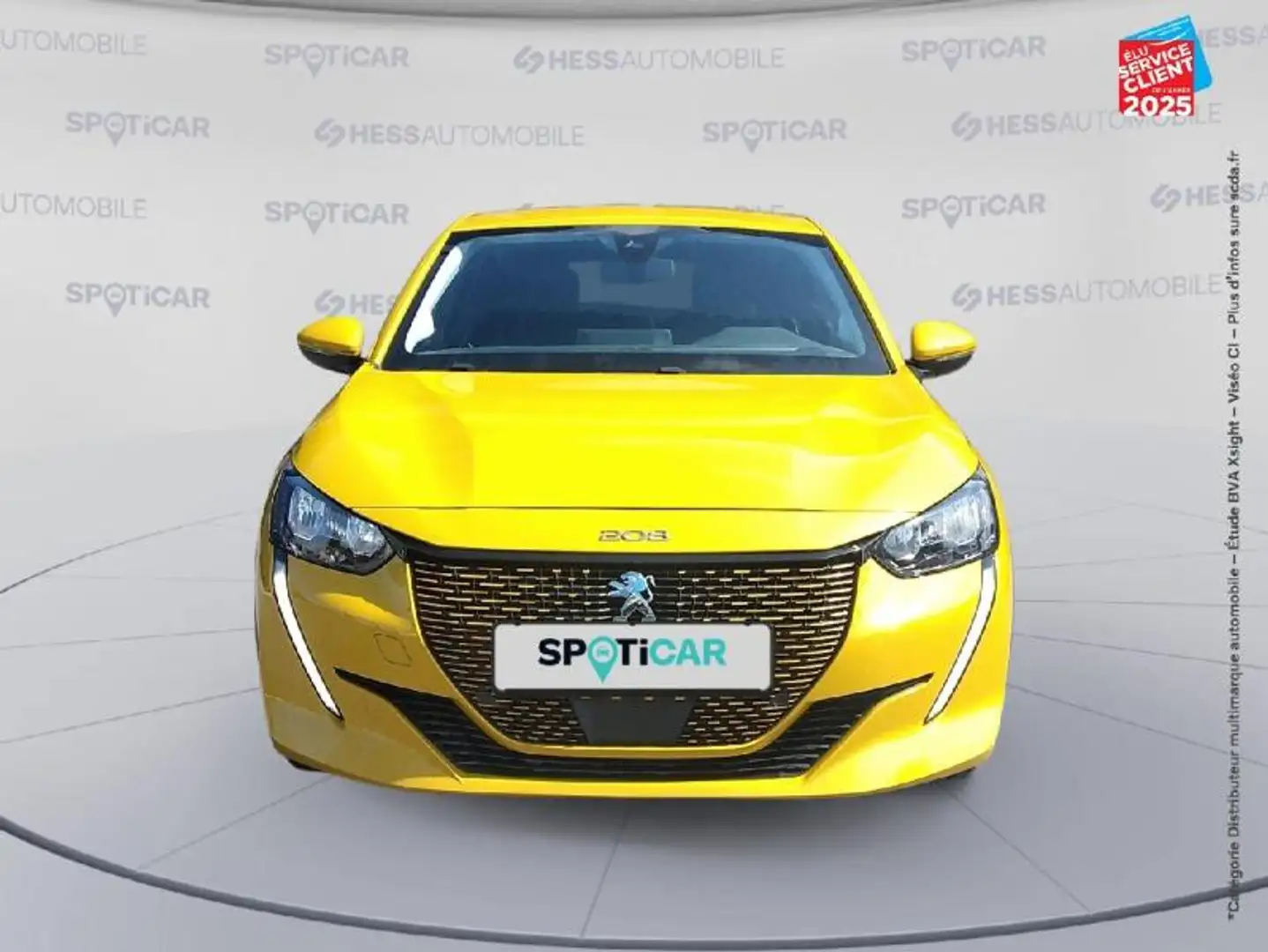 Peugeot e-208 e-208 136ch Style Jaune - 2