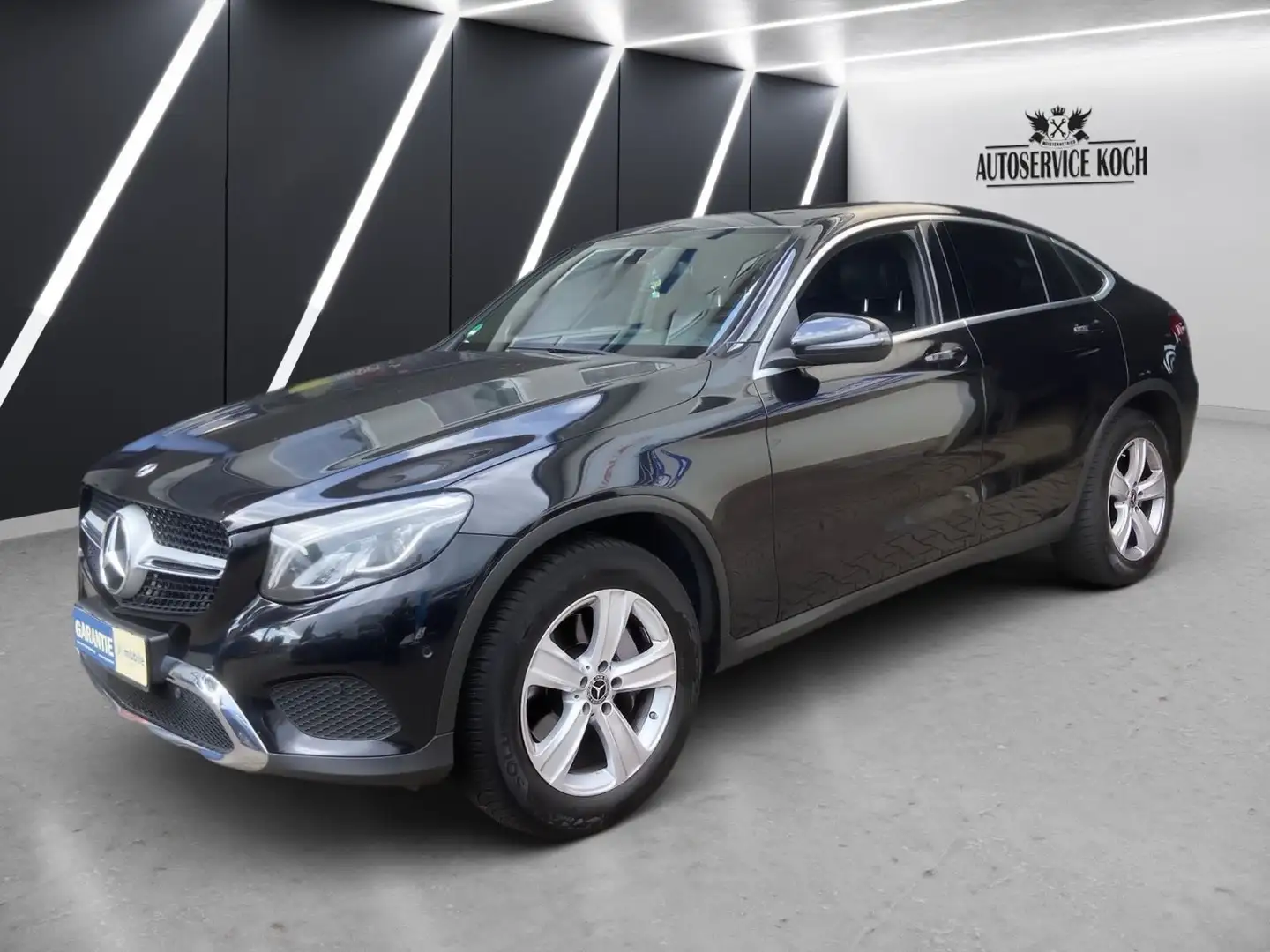 Mercedes-Benz GLC 250 GLC -Klasse Coupe GLC 250 d 4Matic FINAN GARANTI Černá - 1