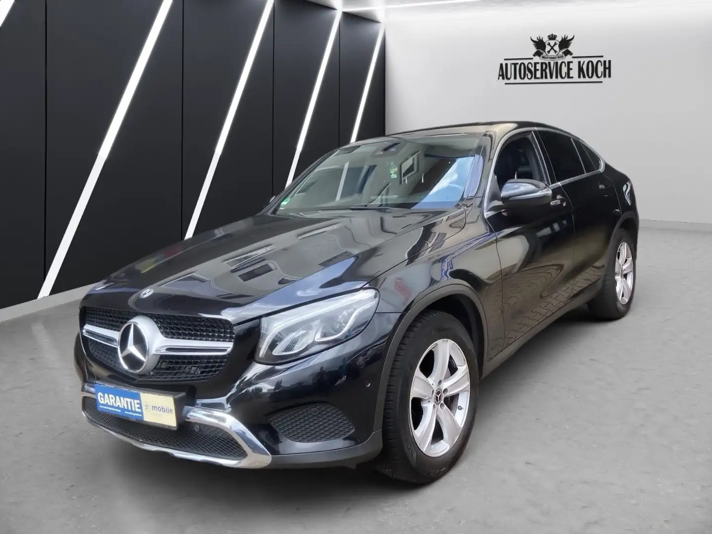 Mercedes-Benz GLC 250 GLC -Klasse Coupe GLC 250 d 4Matic FINAN GARANTI Černá - 2