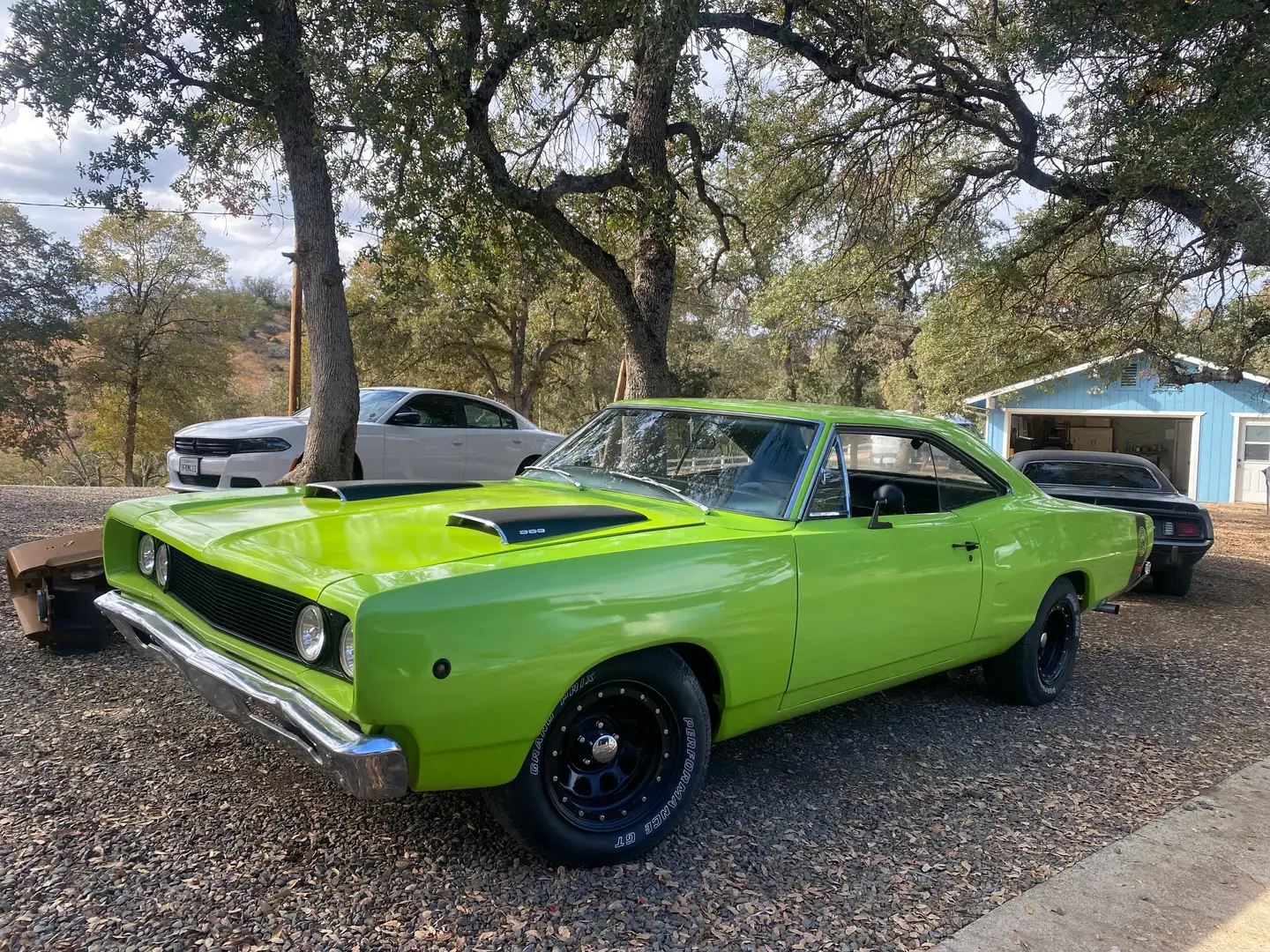 Dodge Coronet Super Bee, 383cui V8, Schalter, Scheibenbremsen Groen - 1