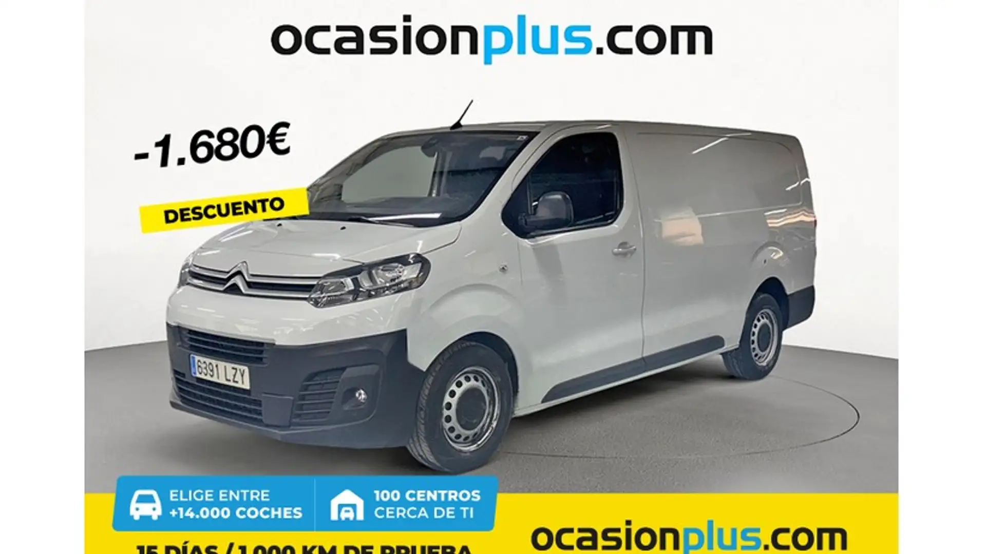 Citroen Jumpy Fg. 1.5 BlueHDI Talla XL S&S 100 Blanco - 1
