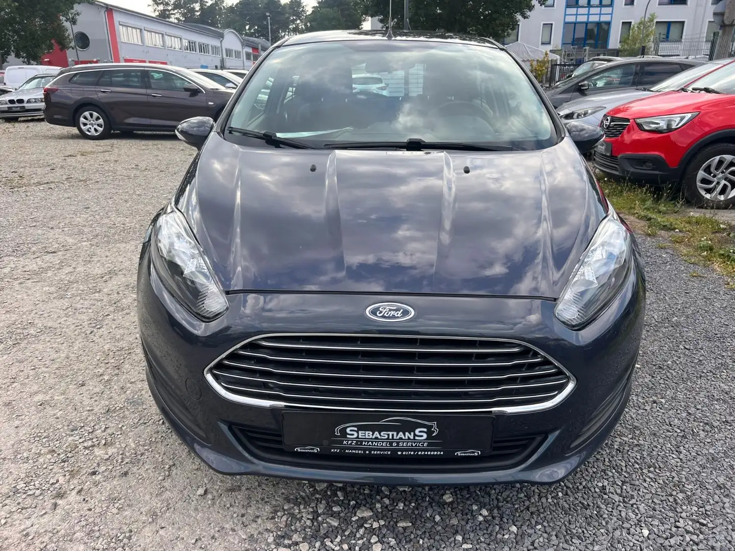 Ford Fiesta 1,5 TDCi  Klima Allwetter Tüv + Insp. neu Gris - 2