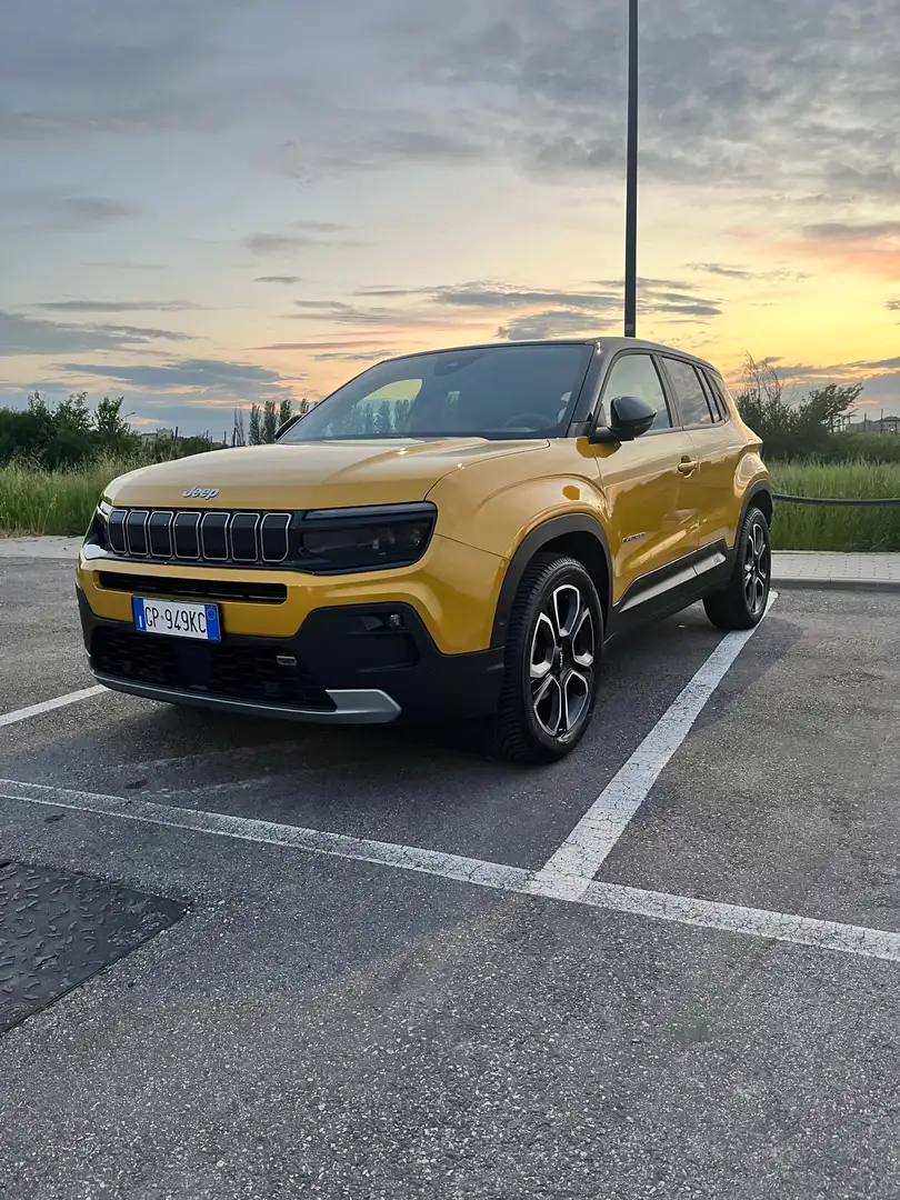 Jeep Avenger 1.2 turbo Summit fwd 100cv Giallo - 2