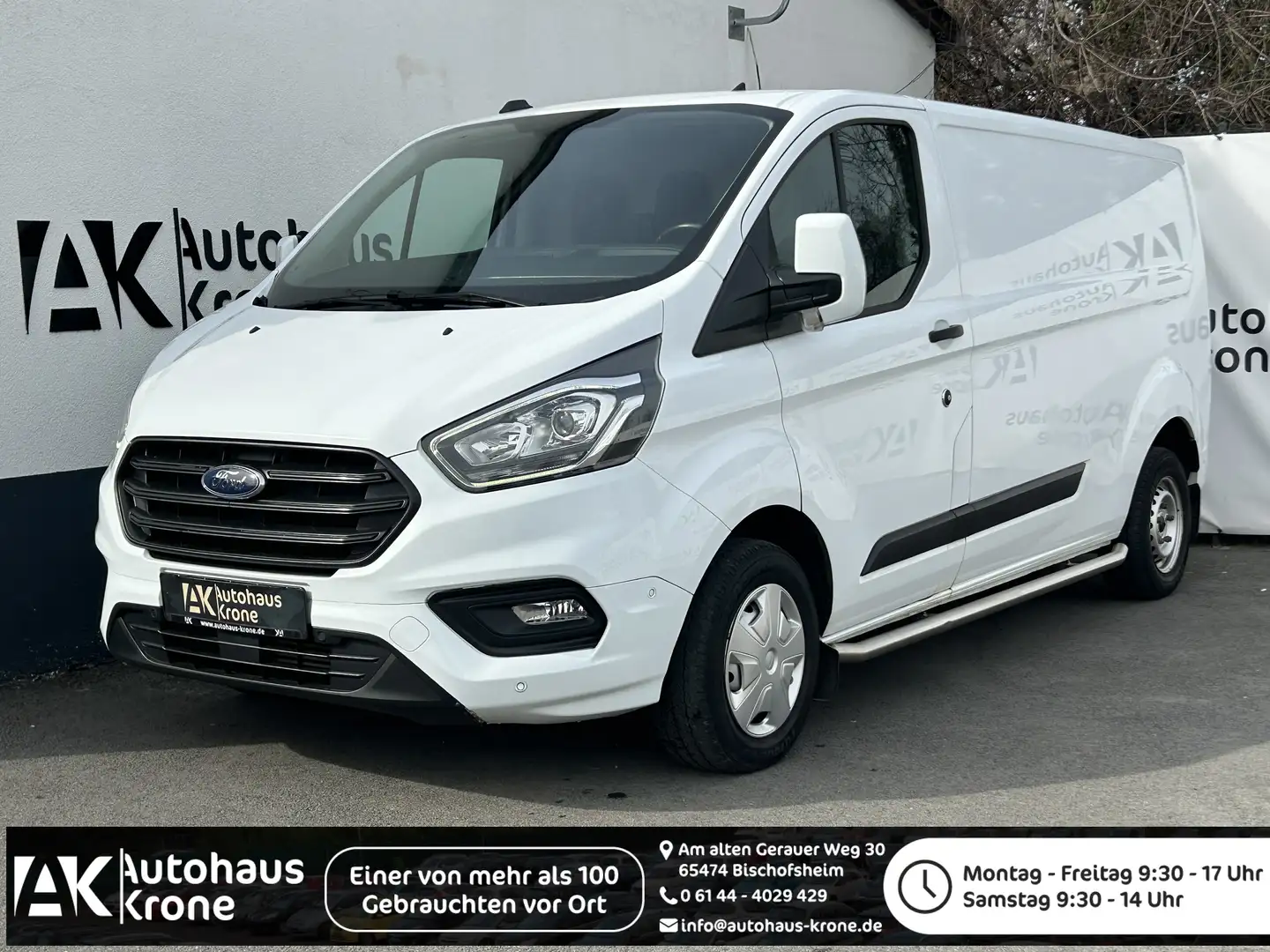 Ford Transit Custom 2.0 TDCi 300 L2 Trend *KASTEN*3-SITZER* KAMERA* Weiß - 1