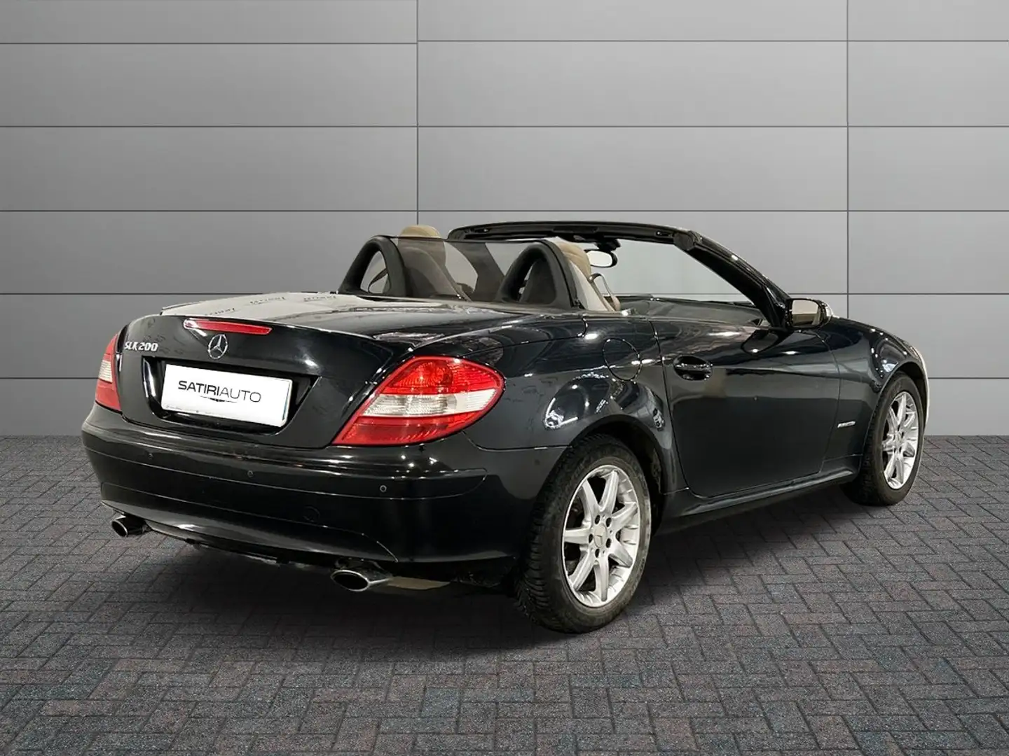 Mercedes-Benz SLK 200 200 k Negro - 2