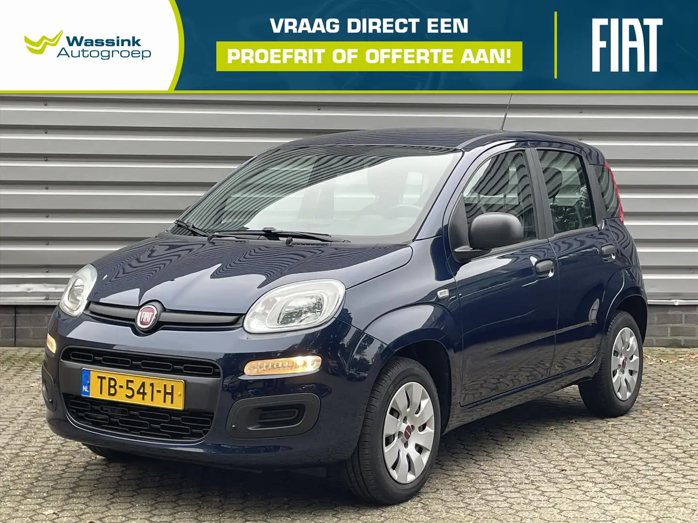 Fiat Panda TwinAir Turbo 80PK PopStar I Radio I Airco | Elekt Blauw - 1