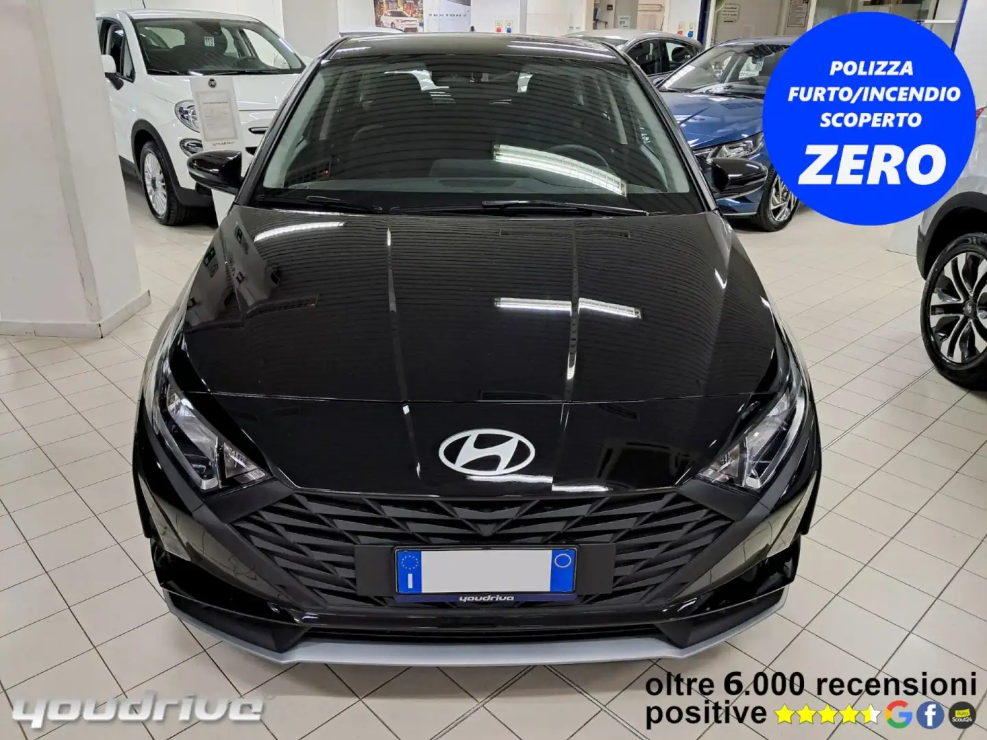 Hyundai i20 1.2 MPI MT Techline + GPL MY25 Noir - 1
