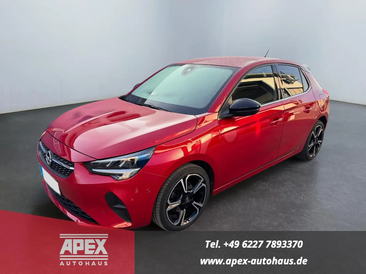 Opel Corsa F 1.2 Turbo Elegance Navi PDC Kamera Sitzheizun... Rouge - 1