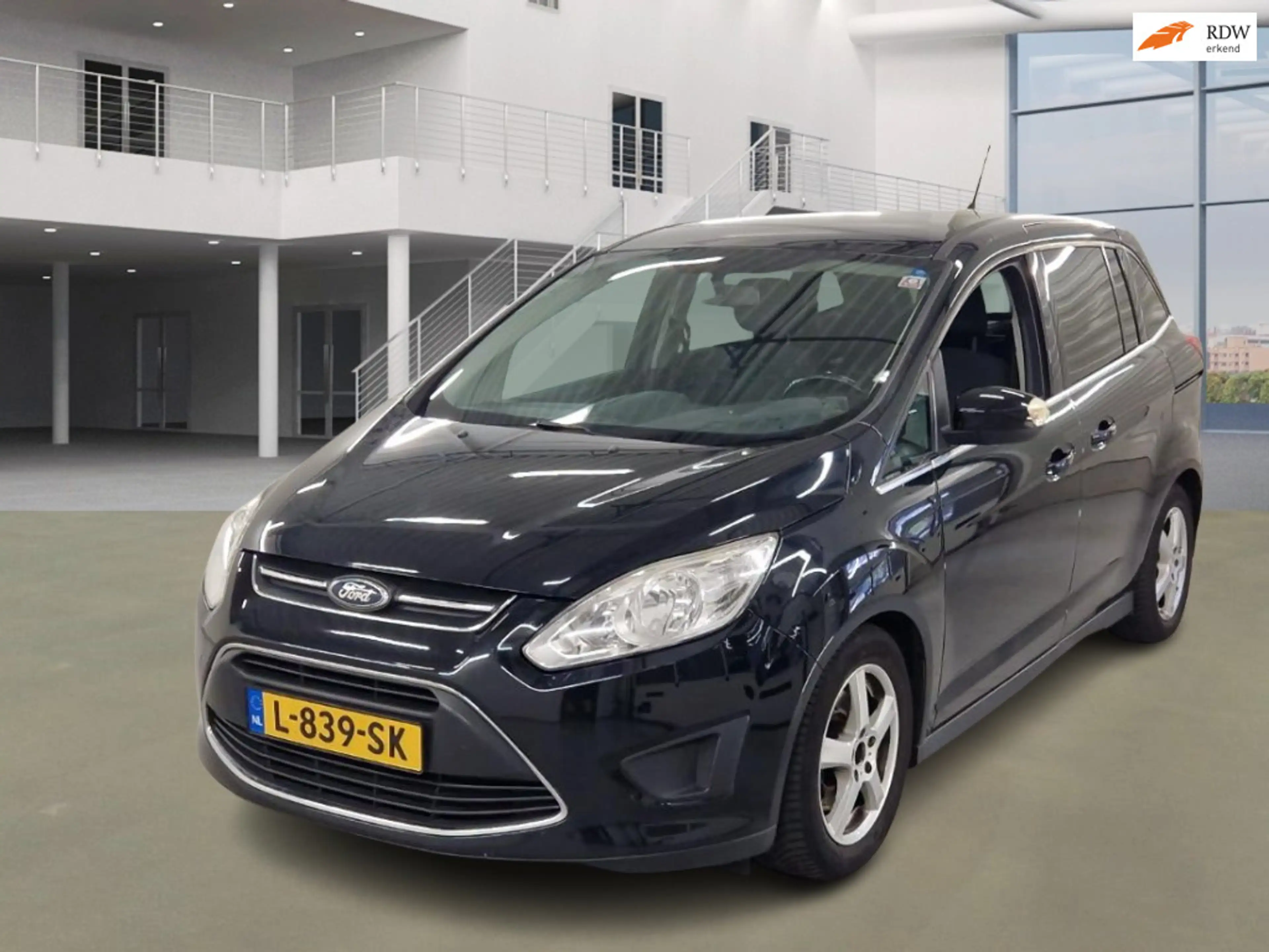Ford Grand C-Max 1.6 EcoBoost|7PERS|STOELVERW|CRUISE|AIRCO|6BAK|BOE
