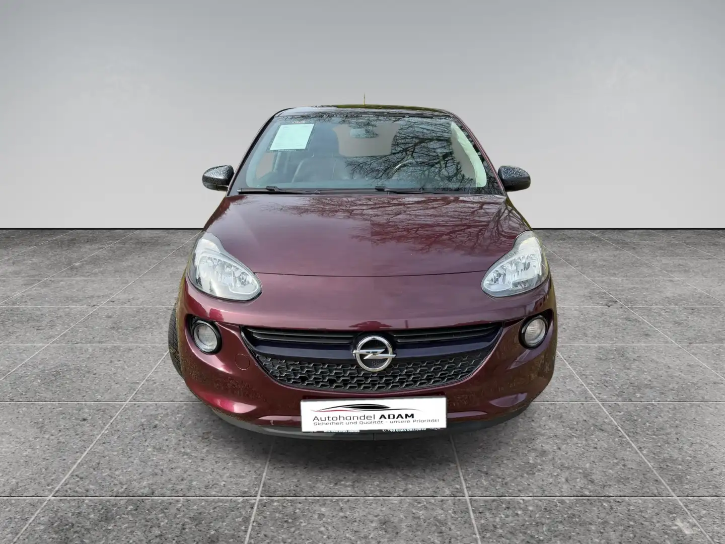 Opel Adam Glam 1.2 Sitzheizung, Panorama, TÜV 04.2027! Rouge - 2