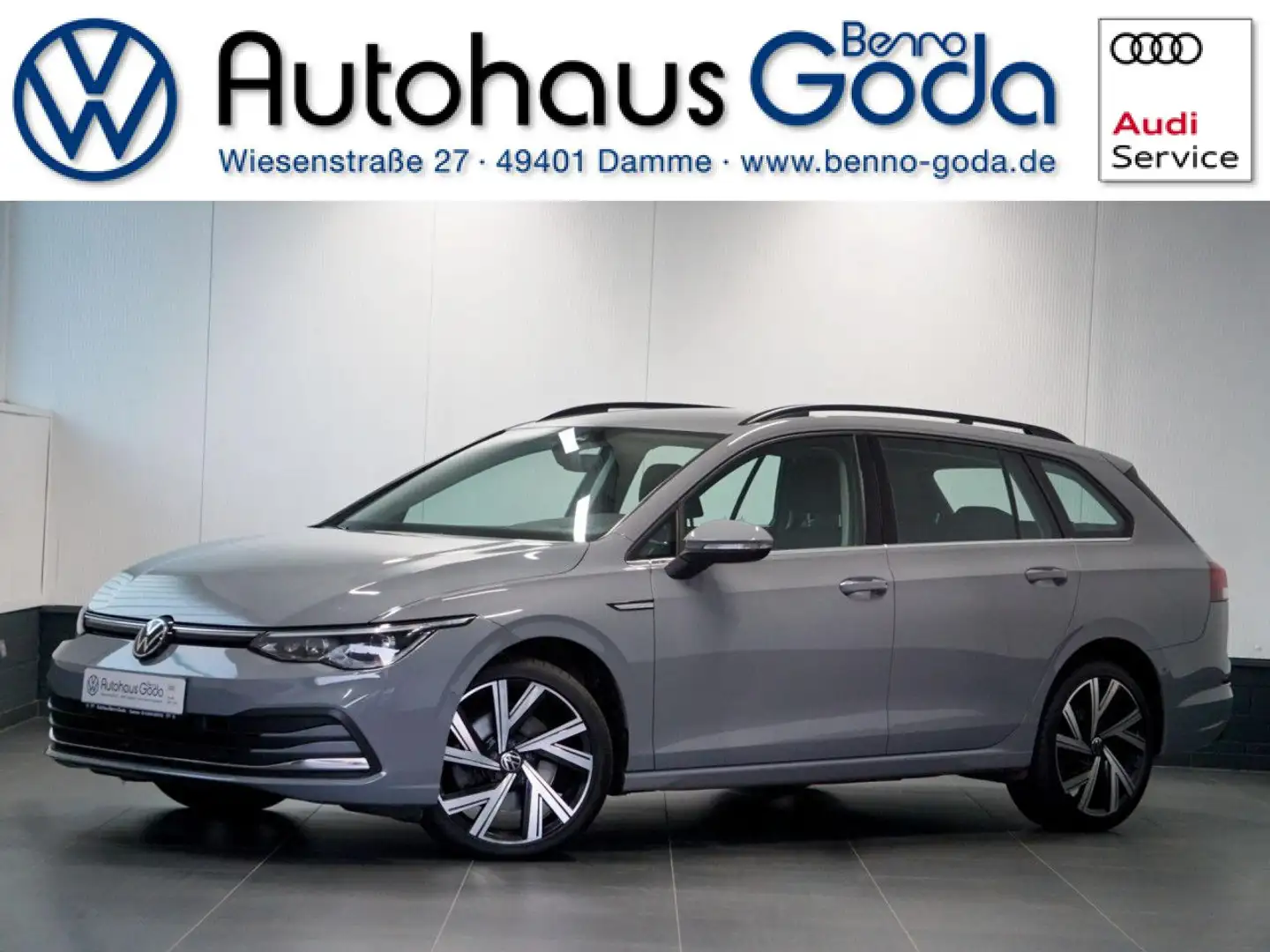 Volkswagen Golf Variant Style 2.0 TDI 7-Gang DSG Bluetooth Grau - 1