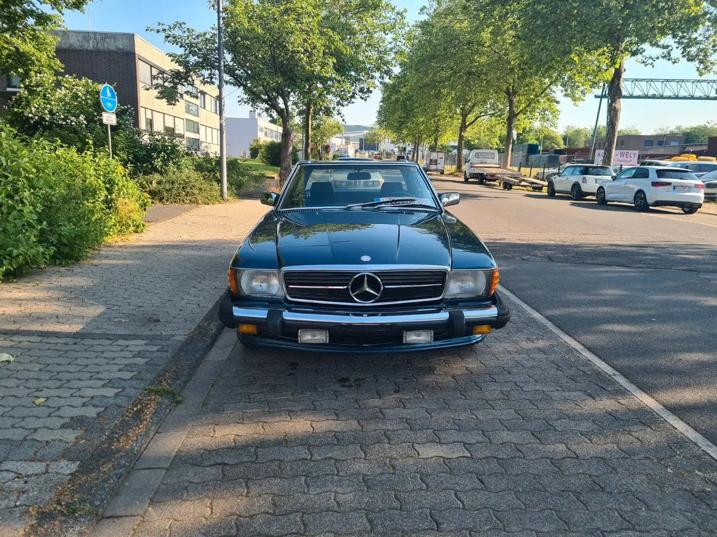 Mercedes-Benz SL 560 USA Texas Albastru - 1