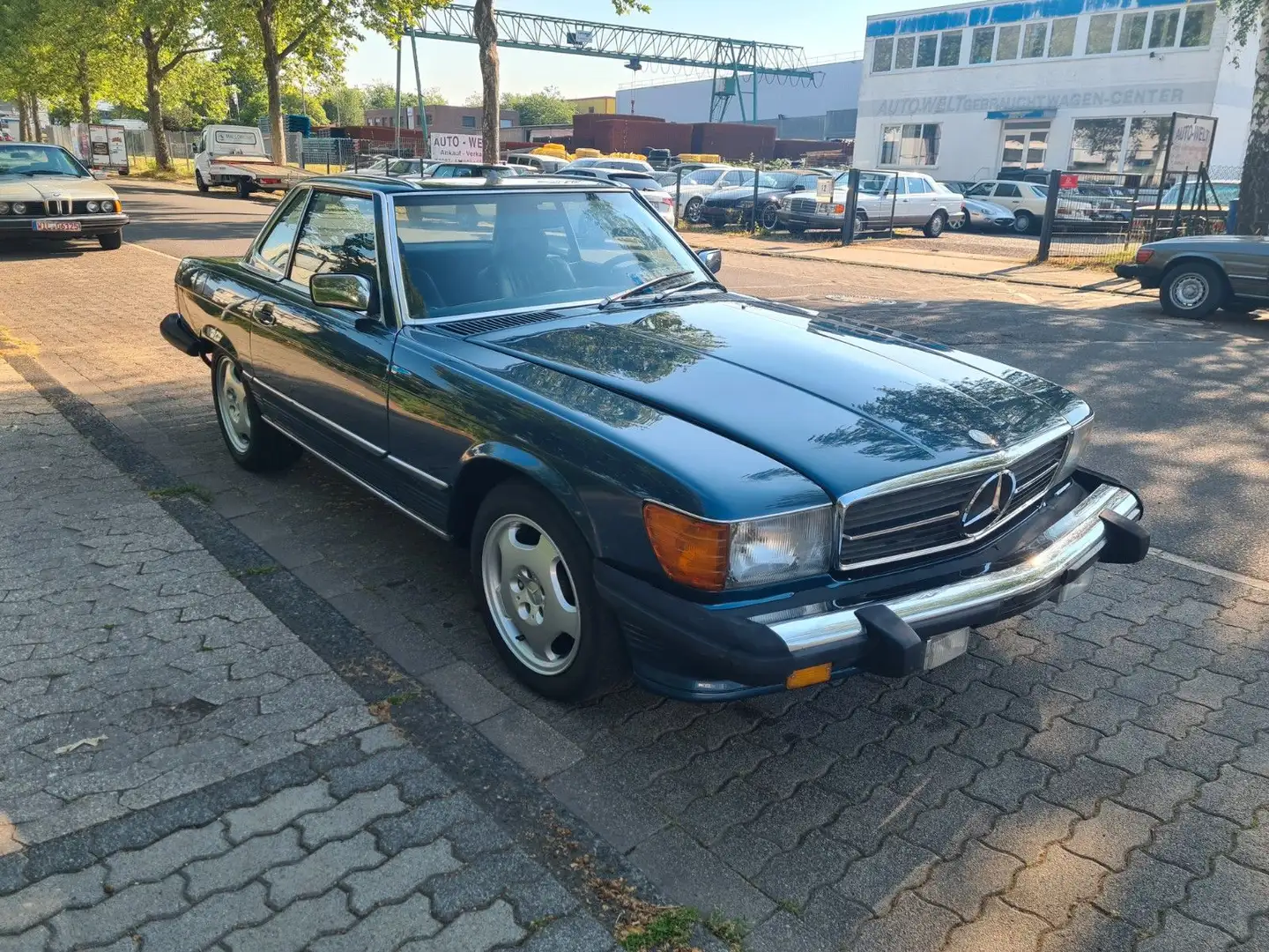 Mercedes-Benz SL 560 USA Texas Albastru - 2