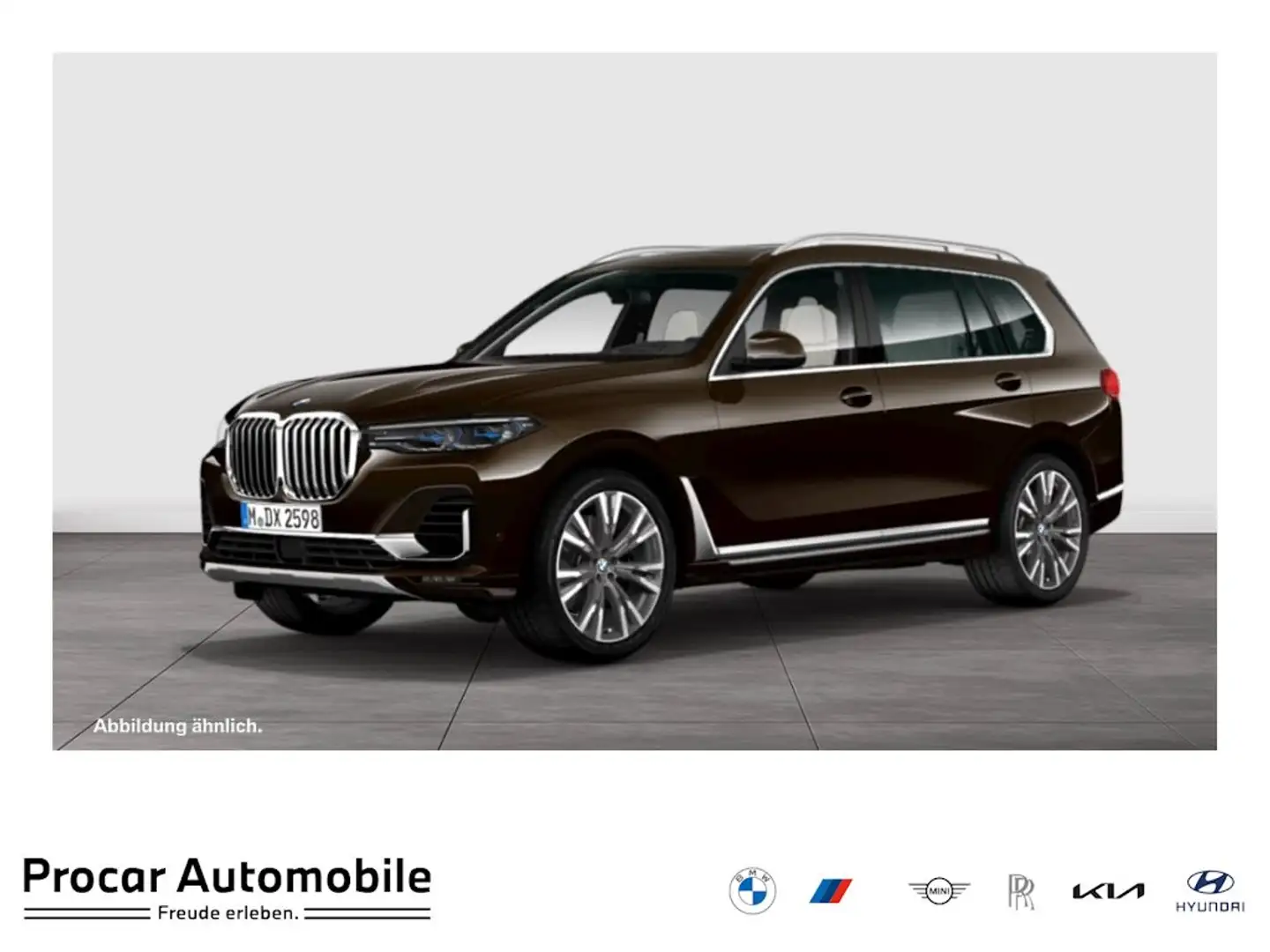 BMW X7 xDrive40i Gestiksteuerung Head-Up HK HiFi Braun - 1