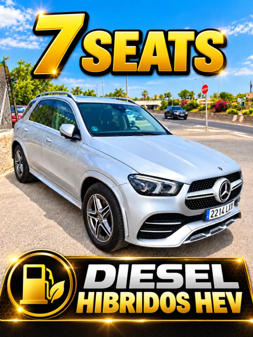 Mercedes-Benz GLE 300 Coupé 300d 4Matic Aut. Plateado - 1