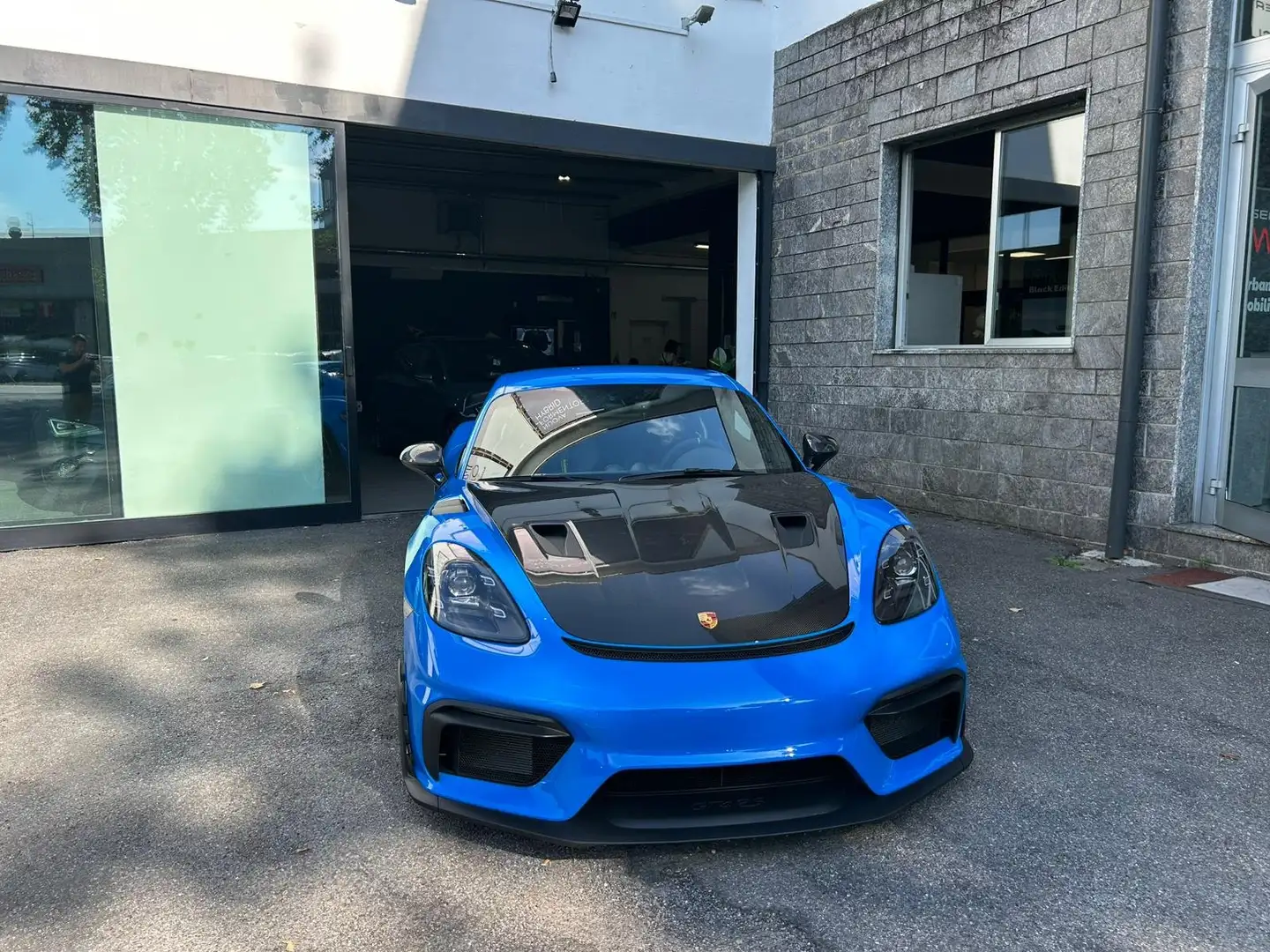 Porsche Cayman 718 Cayman 4.0 GT4 RS pdk Pacchetto Weissach Blu/Azzurro - 2