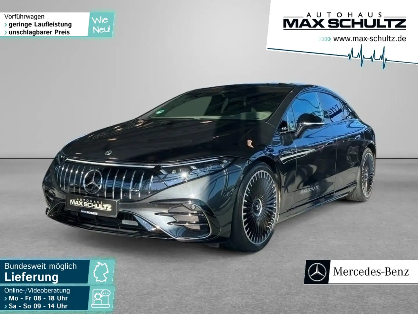 Mercedes-Benz EQS 53 4M+ V-Max*Burmester*Distronic*Pano-Dach* Сірий - 1
