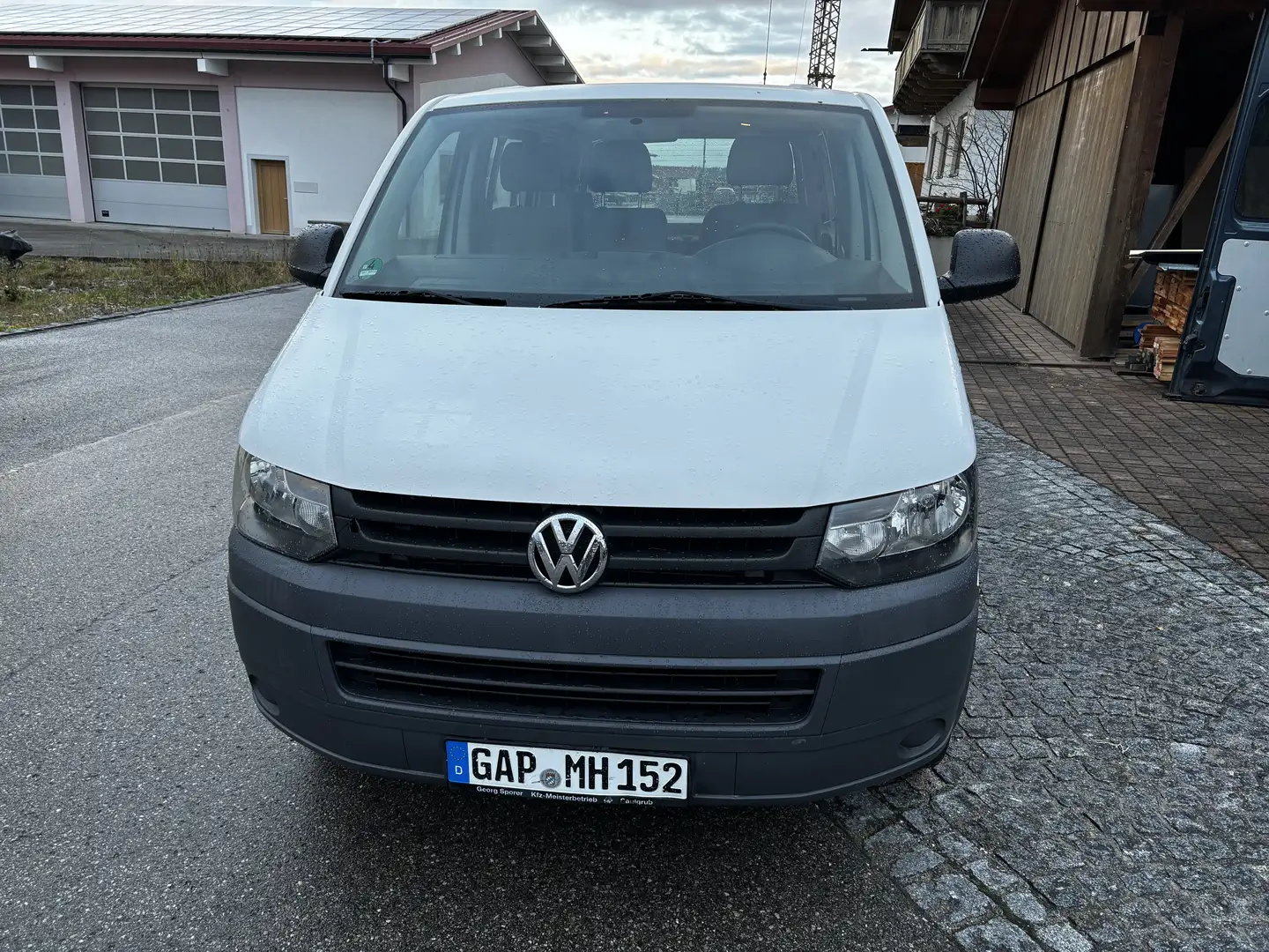 Volkswagen T5 Transporter Kasten Weiß - 2