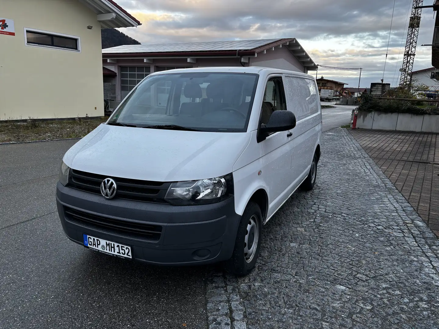 Volkswagen T5 Transporter Kasten Weiß - 1
