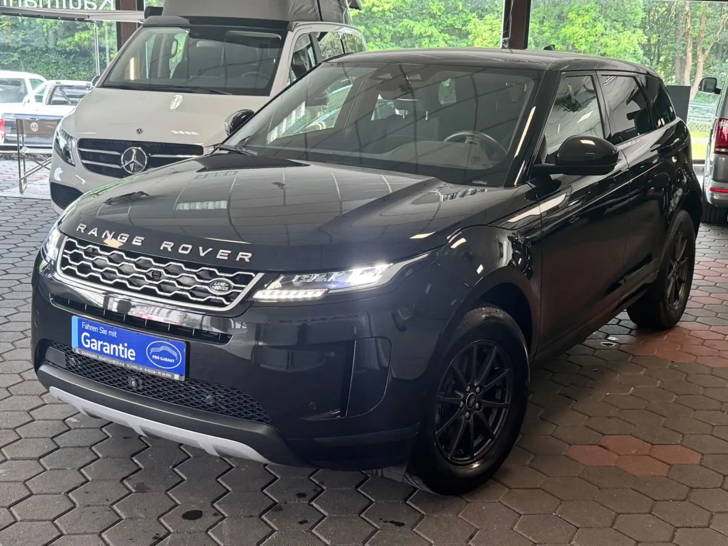 Land Rover Range Rover Evoque S*Navi*Carplay*360°AHK*1-Hand Schwarz - 1