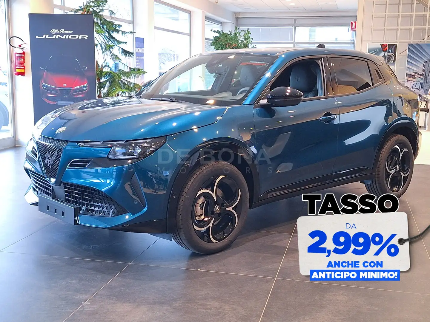 Alfa Romeo Junior 1.2 ibrida 136cv edct6 Blu/Azzurro - 1