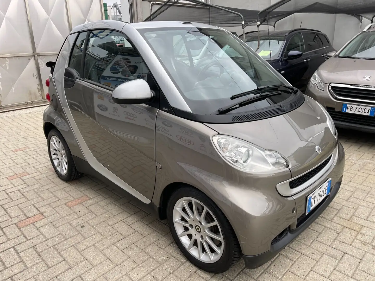 smart forTwo 1000 52 kW MHD cabrio passion Marrone - 2