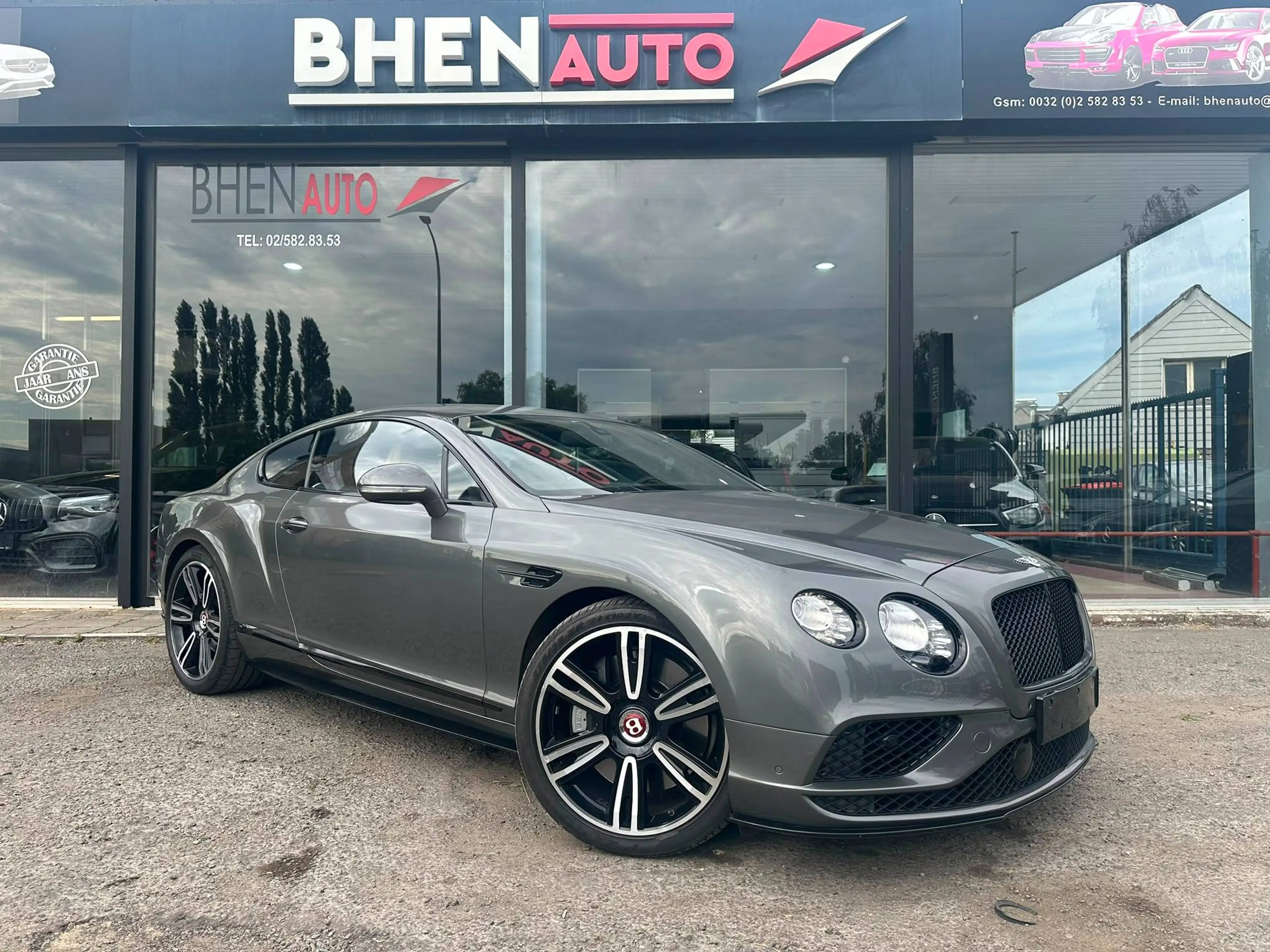 Bentley Continental GT 4.0 BiTurbo V8 S/CUIR/CAMERA/SIEGE FULL/START AND STOP/GARANTIE 12 MOIS — photo 3