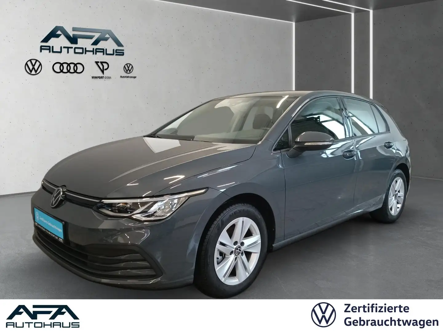 Volkswagen Golf VIII 2.0 TDI LIFE Navi*LED*ACC*SHZ*App-Con. Grau - 1