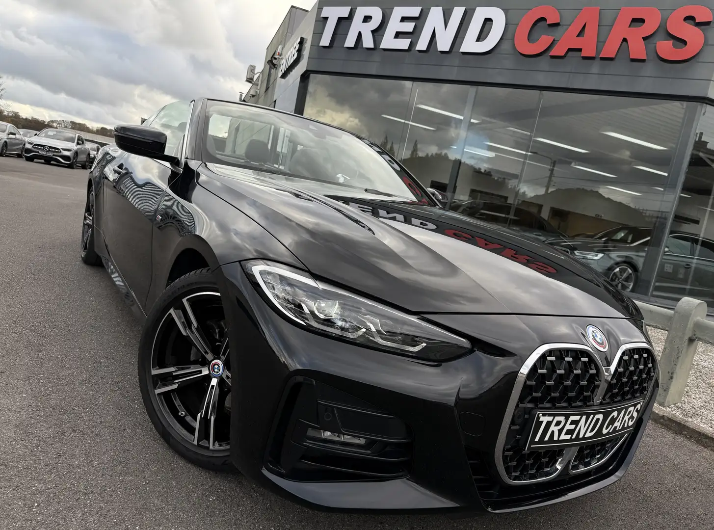 BMW 420 i CABRIO AUT. PACK-M 50TH ANNIV. VIRTUAL CAM GA1 Noir - 2